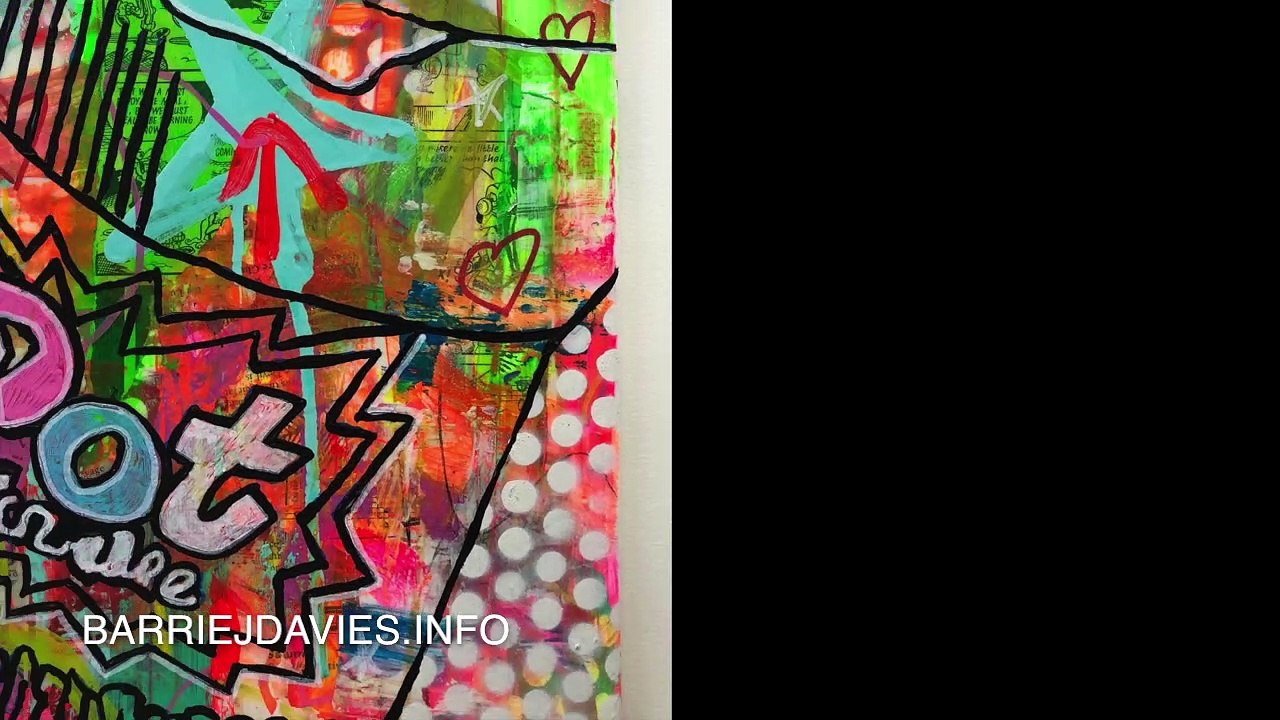 The Street Art inspired pop Artwork of the Artist Barrie J Davies - The Recent Prints and Paintings