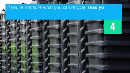How to recycle better