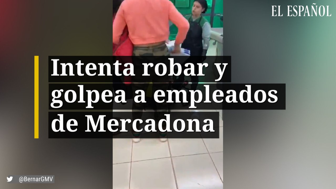 Intenta robar y golpea a empleados de Mercadona