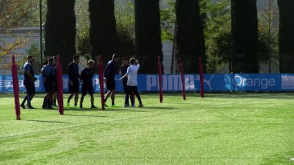 PSG-OM : l'entraînement de ce matin avec Alvaro (vidéo)