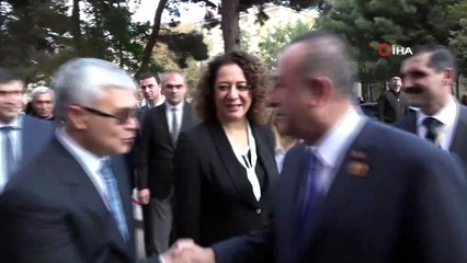 - Bakan Çavuşoğlu, Azerbaycan Ziraat Bankası Sumgayıt Şubesinin açılış törenine katıldı