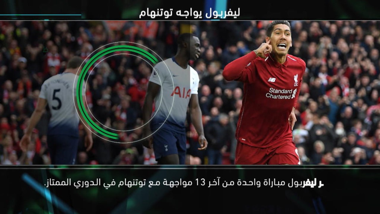 كرة قدم:الدوري الممتاز: لقاء قمة: ليفربول يواجه توتنهام