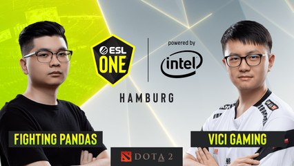 Dota2 - Fighting PandaS vs. Vici Gaming - Game 1 - Group A - ESL One Hamburg 2019