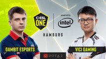 Dota2 - ViCi Gaming vs. Gambit Esports - Game 2 - UB Semifinal - ESL One Hamburg 2019