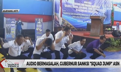 Gubernur NTT Hukum Stafnya Squat Jump karena Sound System Bermasalah