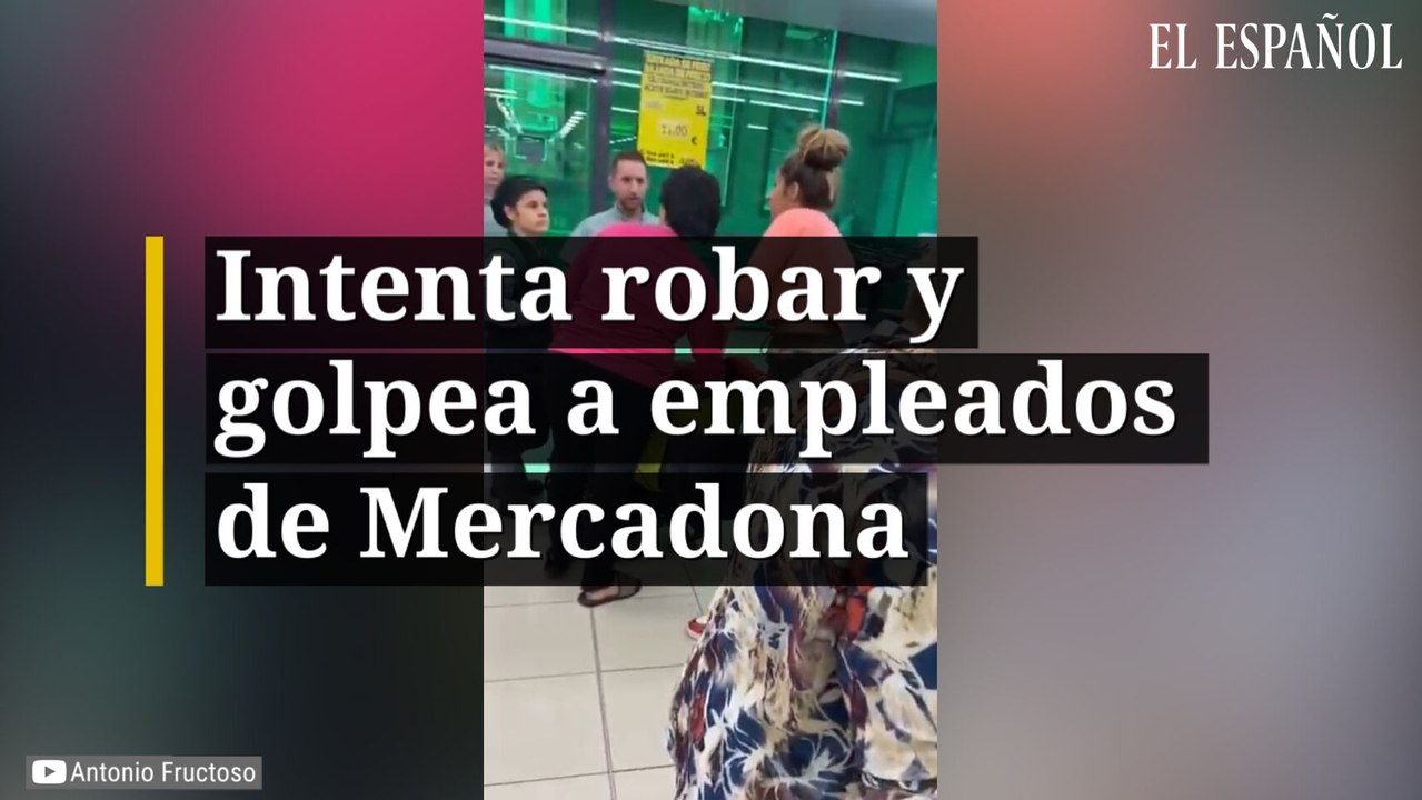 Intenta robar y golpea a empleados de Mercadona
