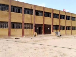 PKK/YPG'nin sözde askeri kampa dönüştürdüğü okul temizlendi