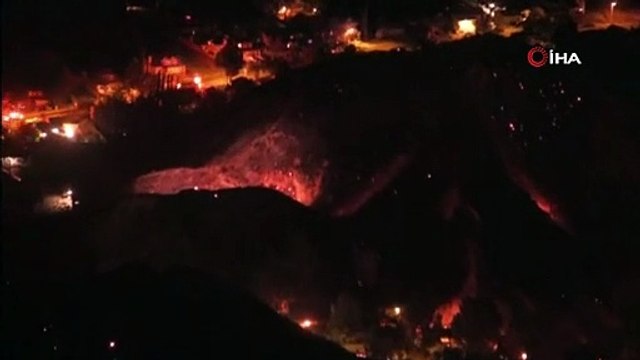 Kaliforniya’da orman yangını nedeniyle on binlerce kişi tahliye edildi