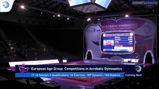 REPLAY - 2019 European Age Group Competitions in Acrobatic Gymnastics - Holon (ISR) - 25 October