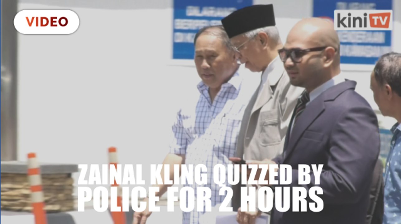 Zainal Kling questioned for two hours over Malay Dignity Congress