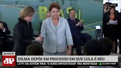 Dilma depõe em processo em que lula é réu