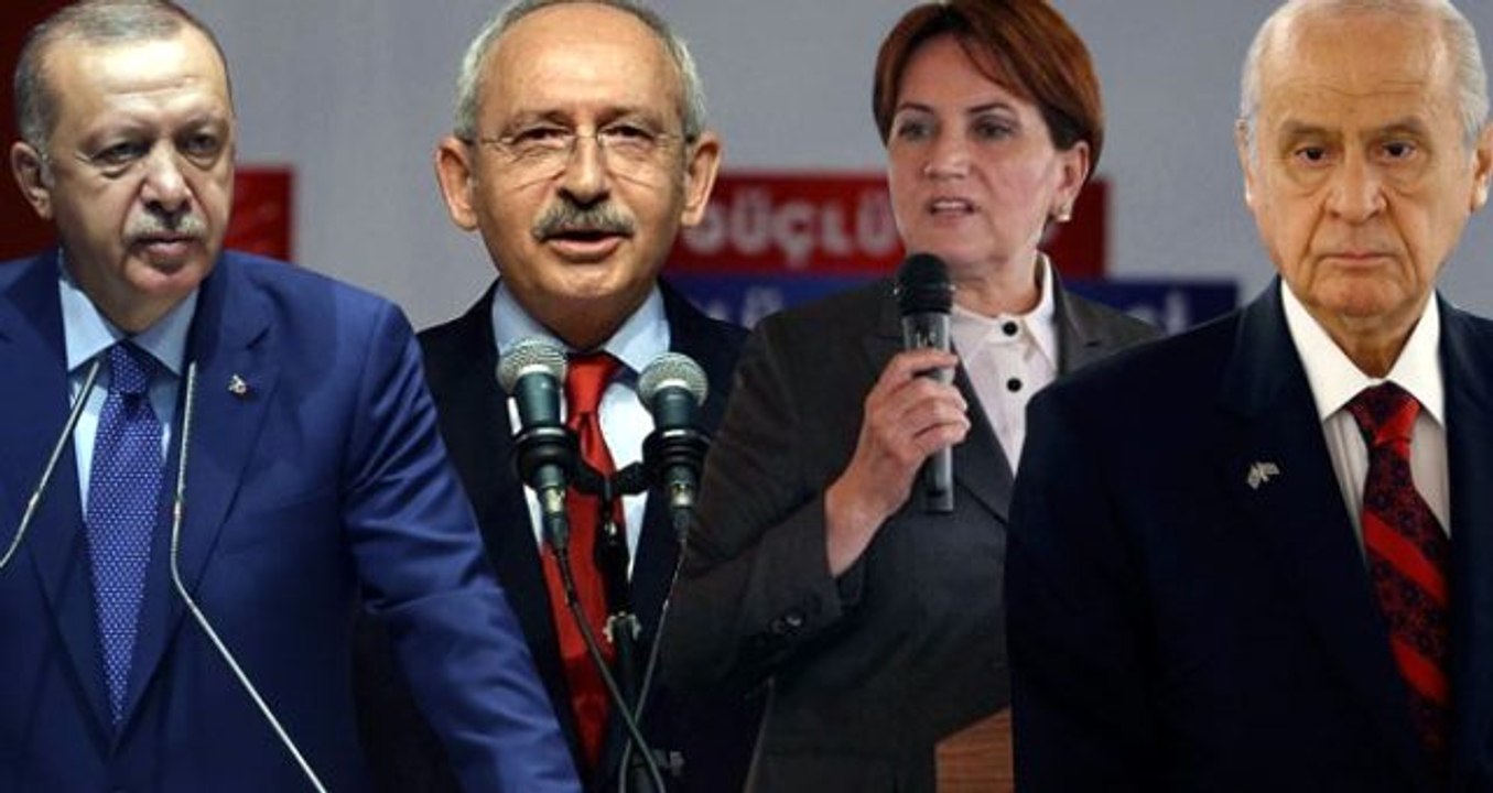 Son seçim anketinde partilerin oy oranları belirlendi