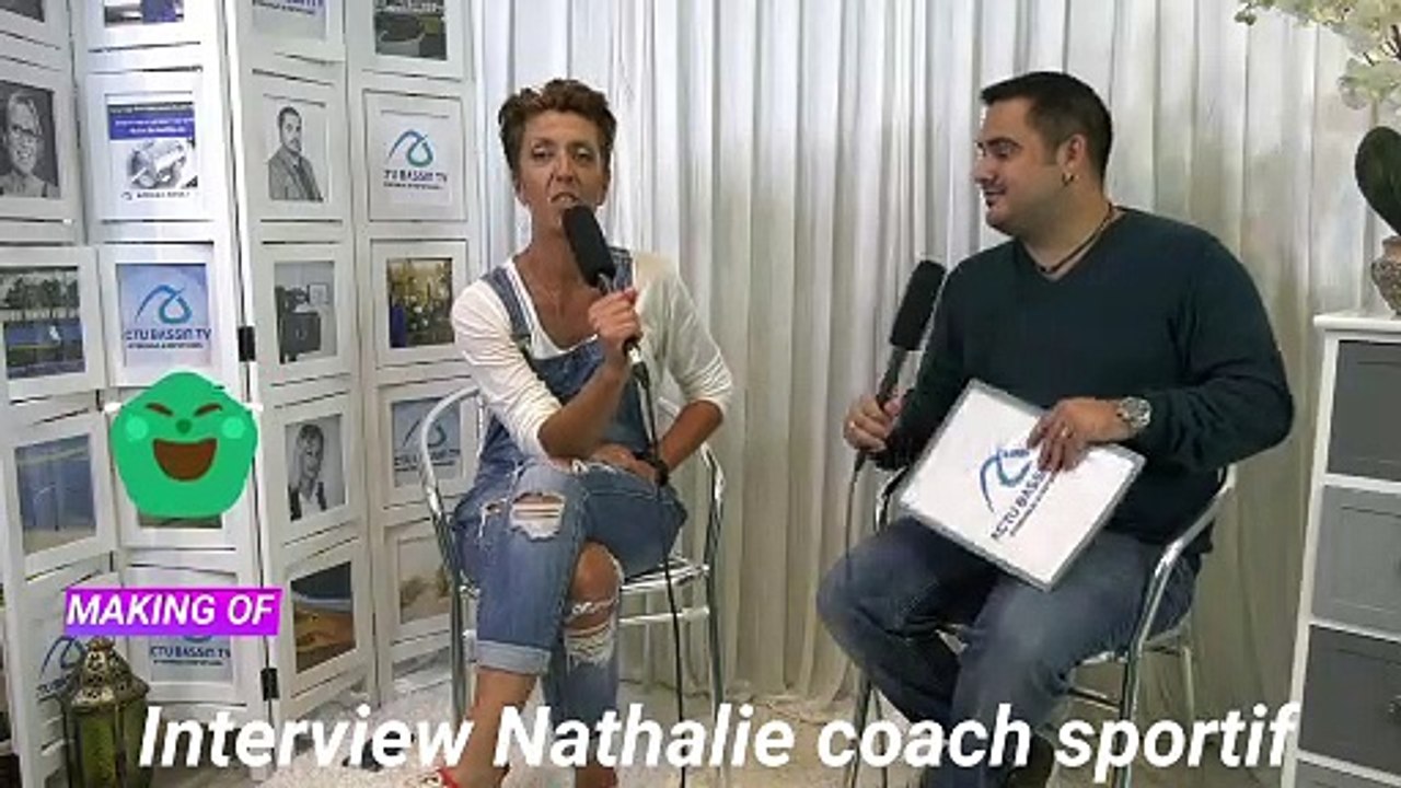 Making of interview (Nathalie coach sportif)
