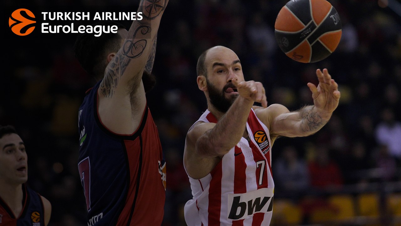 Spanoulis set his assists'record vs Baskonia