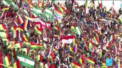 Evo Morales, premier président indigène de l'histoire la Bolivie