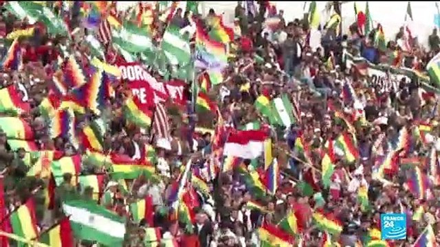 Evo Morales, premier président indigène de l'histoire la Bolivie