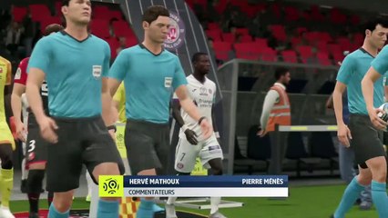 FIFA 20 : on a simulé Rennes-Toulouse de la 11ème journée de Ligue 1