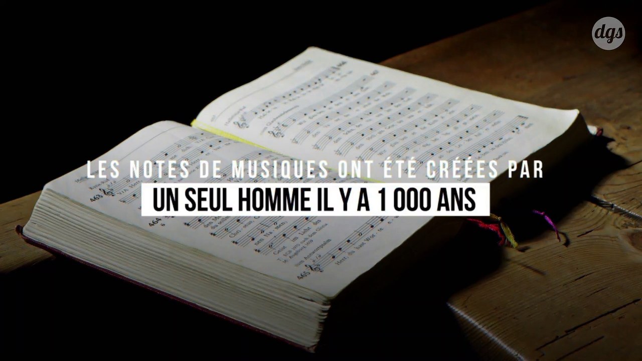 Les notes de musiques ont été créées par un seul homme il y a 1 000 ans