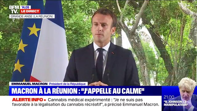 Cannabis médical expérimenté: Emmanuel Macron n'est pas favorable à la législation du cannabis récréatif