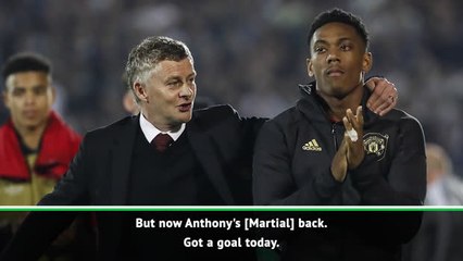 Download Video: Martial gives Man United different attacking threat - Solskjaer