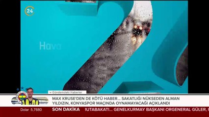 İşte hava durumu raporu