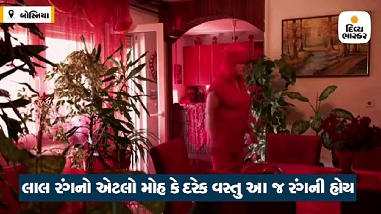 યુરોપની રેડ લેડી, 40 વર્ષથી વાળથી માંડીને ઘર સુ...