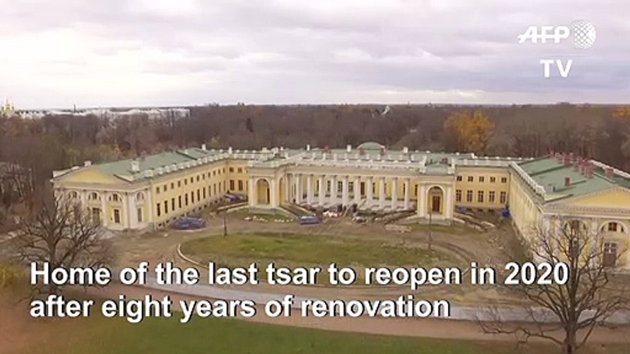 Restored to former glory, Russia tsars' home to reopen in summer