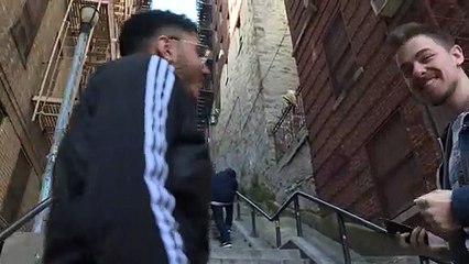 سلالم "جوكر" في برونكس تستقطب الزوار من العالم بأسره