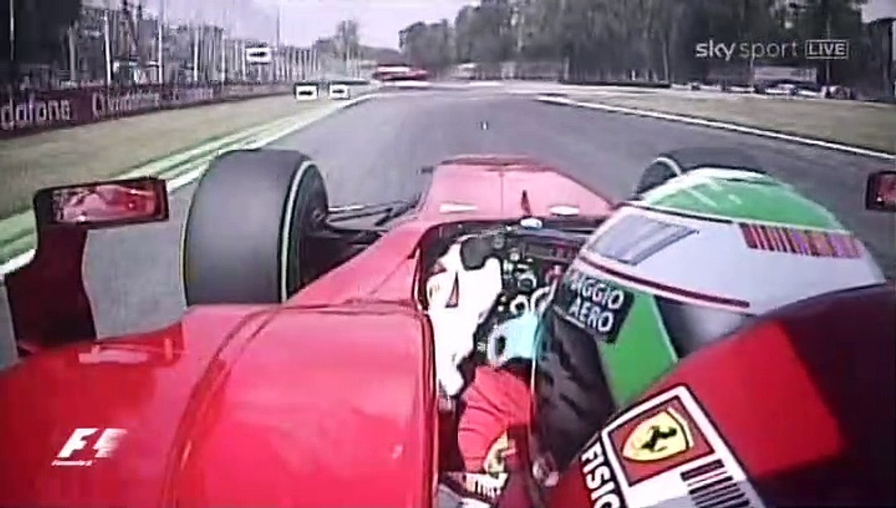 F1, Italy 2009 (Q1) Giancarlo Fisichella OnBoard