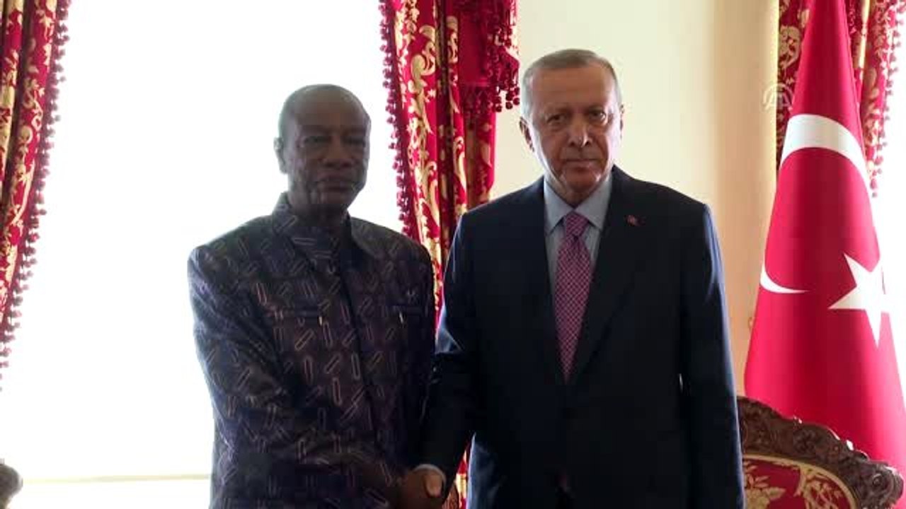 Türkiye Cumhurbaşkanı Erdoğan, Gine Cumhurbaşkanı Alpha Conde ile görüştü