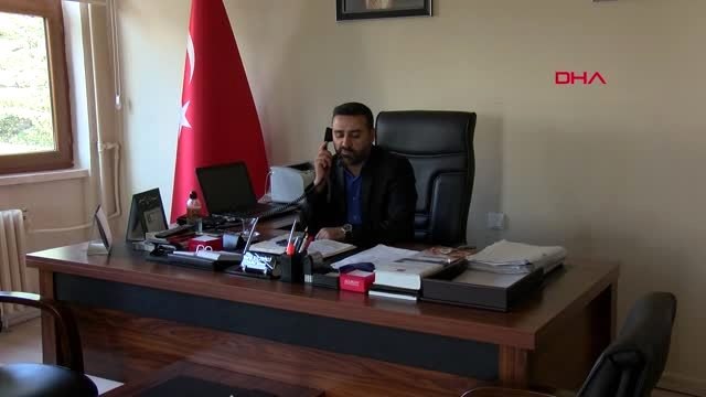 Tunceli-belediye santralini makamına yönlendiren başkanın makam aracı bisiklet