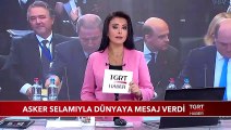 Bakan Akar Asker Selamıyla Dünyaya Mesaj Verdi