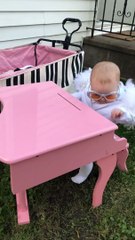 Little Miss Elton Steals the Halloween Show