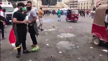 - Irak’ta Şiddet Tırmanıyor- Kafasına Göz Yaşartıcı Gaz Bombası İsabet Eden 2 Kişi Öldü