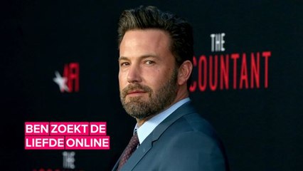 Ben Affleck zit blijkbaar op de datingapp 'Raya'