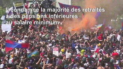 Au Chili, colère contre le système de retraites datant de Pinochet