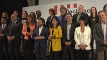 Independentistas se unen por la autodeterminación y apelan a la comunidad internacional