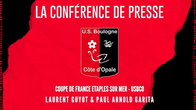 [NATIONAL] CDF 6ème TOUR Confrence de presse avant match Etaples sur mer - USBCO