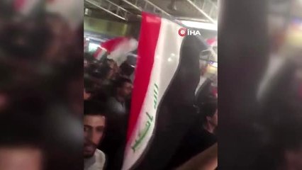 - Irak'ta Şiddet Tırmanıyor- Kafasına Göz Yaşartıcı Gaz Bombası İsabet Eden 2 Kişi Öldü