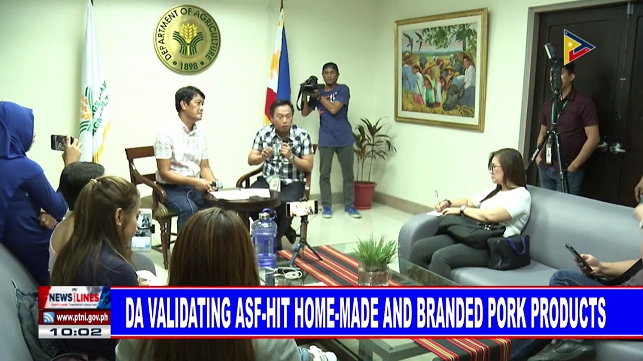 DA validating ASF-hit home-made and branded por...