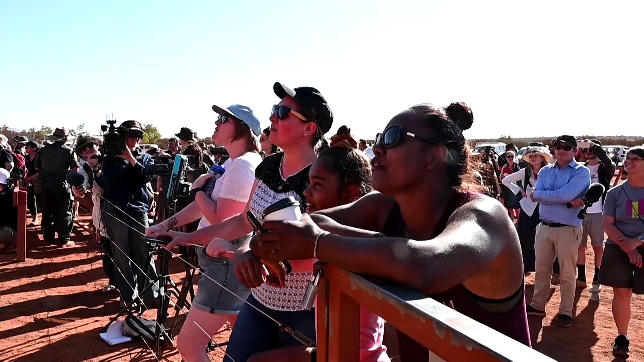 Letzter Aufstieg auf den Uluru