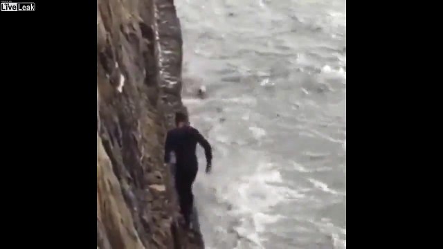 Ces surfeurs sauvent un chien pris dans les vagues !