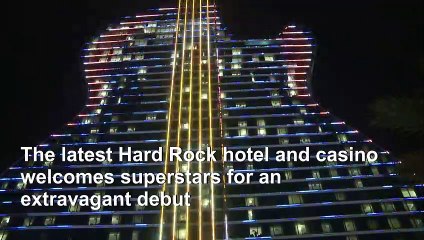 Hard Rock inaugurates world's first guitar casino