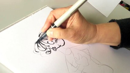 Comment dessiner _Filles des oiseaux - tome 2_, la lecon de dessin de Florence Cestac [Tutoriel]