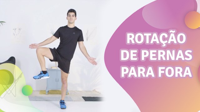 Rotação de pernas para fora - Melhor com Saúde