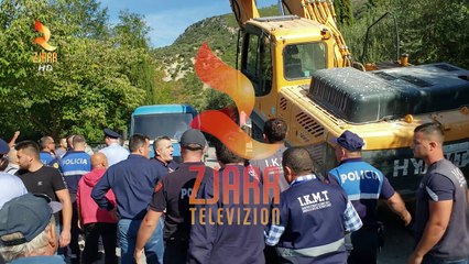 Përplasje e fortë midis banorëve dhe IKMT-së në Radhimë-Orikum