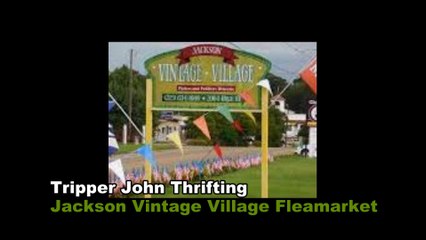 Thrifting at the Vintage Village Flea Market in Jackson, Louisiana (October 2019)
