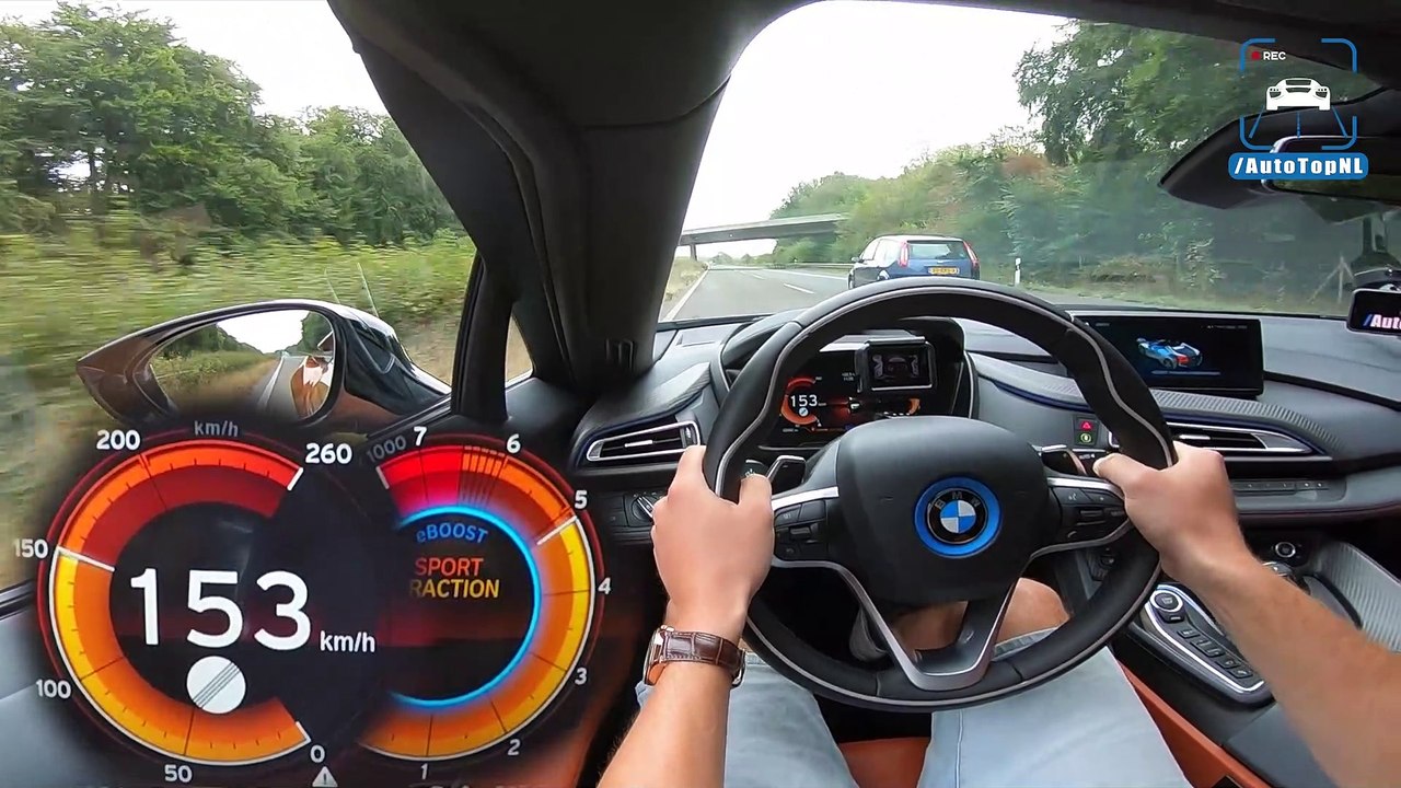 2020 BMW i8 TOP SPEED on AUTOBAHN (NO SPEED LIMIT) by AutoTopNL ...