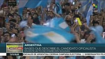 Argentina: Mauricio Macri cierra campaña electoral en Córdoba