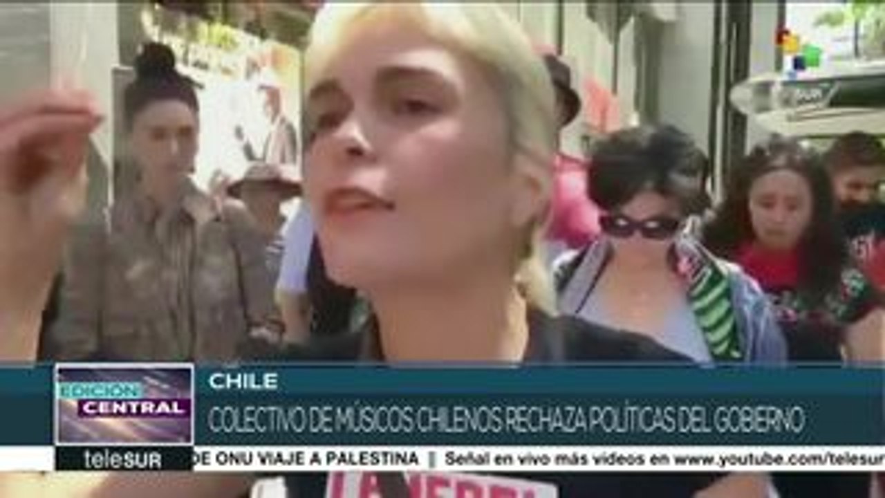 Colectivo de Músicos de Chile rechaza políticas del gobierno de Piñera